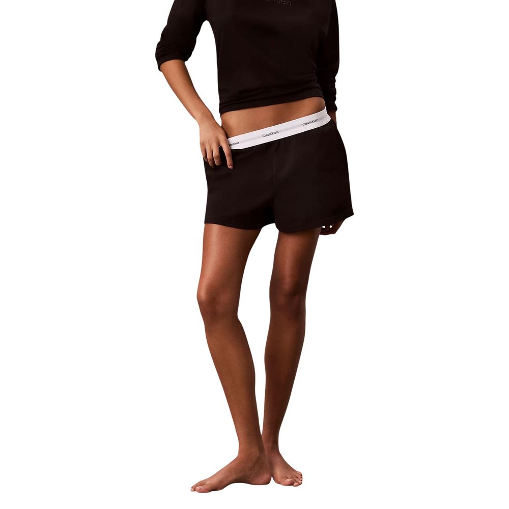 Black Cotton Set Sleepwear
