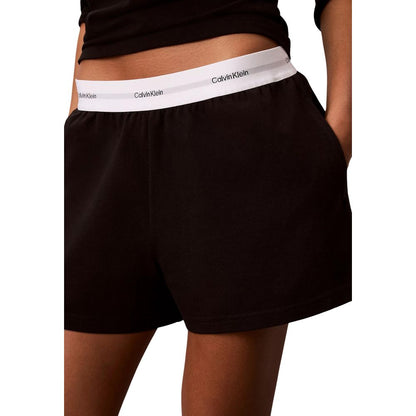 Black Cotton Set Sleepwear