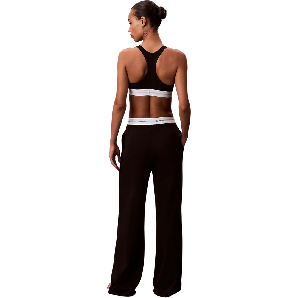 Black Cotton Bottoms Sleepwear