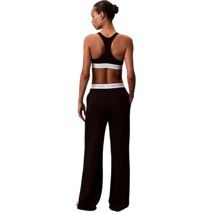 Black Cotton Bottoms Sleepwear