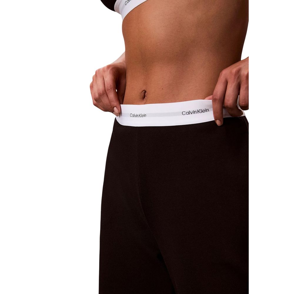 Black Cotton Bottoms Sleepwear