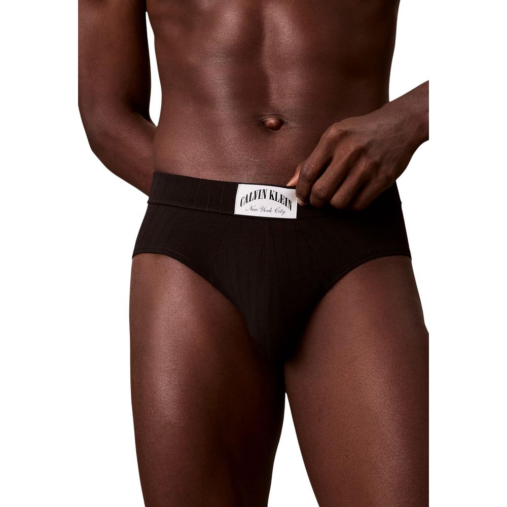 Black Cotton Briefs