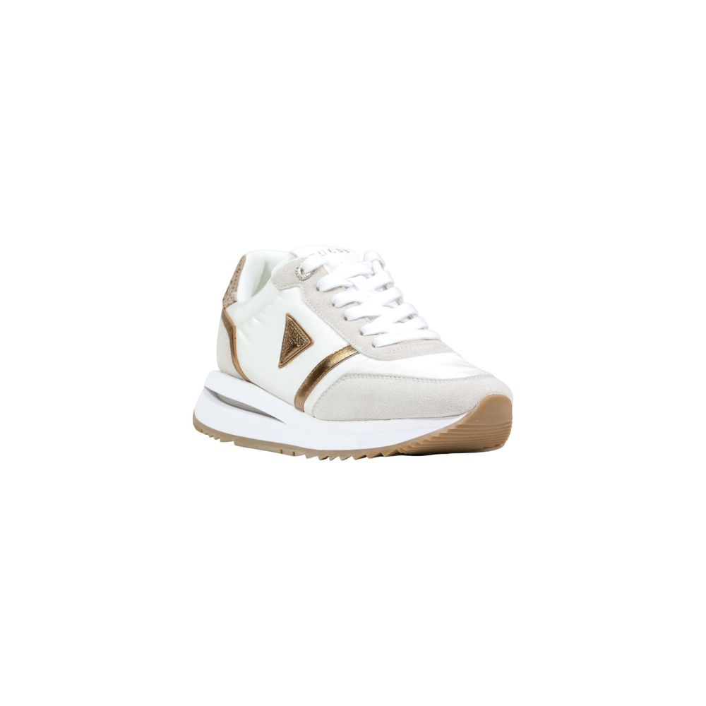 Beige Polyethylene Athletic Sneakers