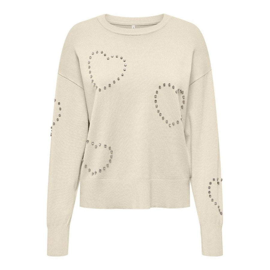 Cream Viscose Sweatshirt