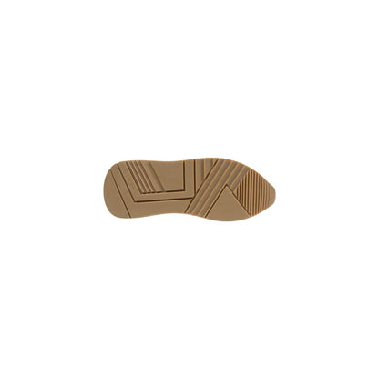 Beige Polyethylene Athletic Sneakers