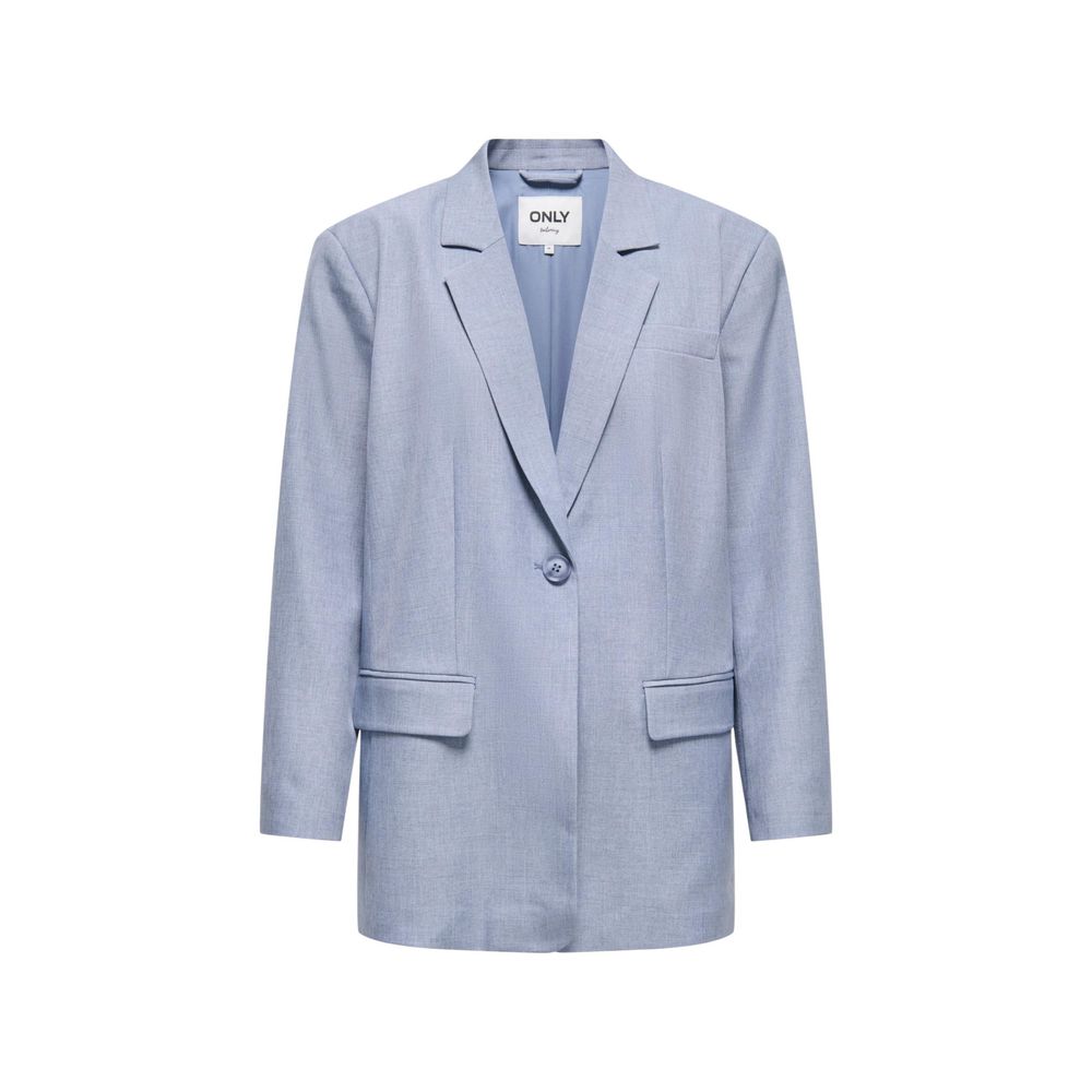 Blue Polyester Blazer