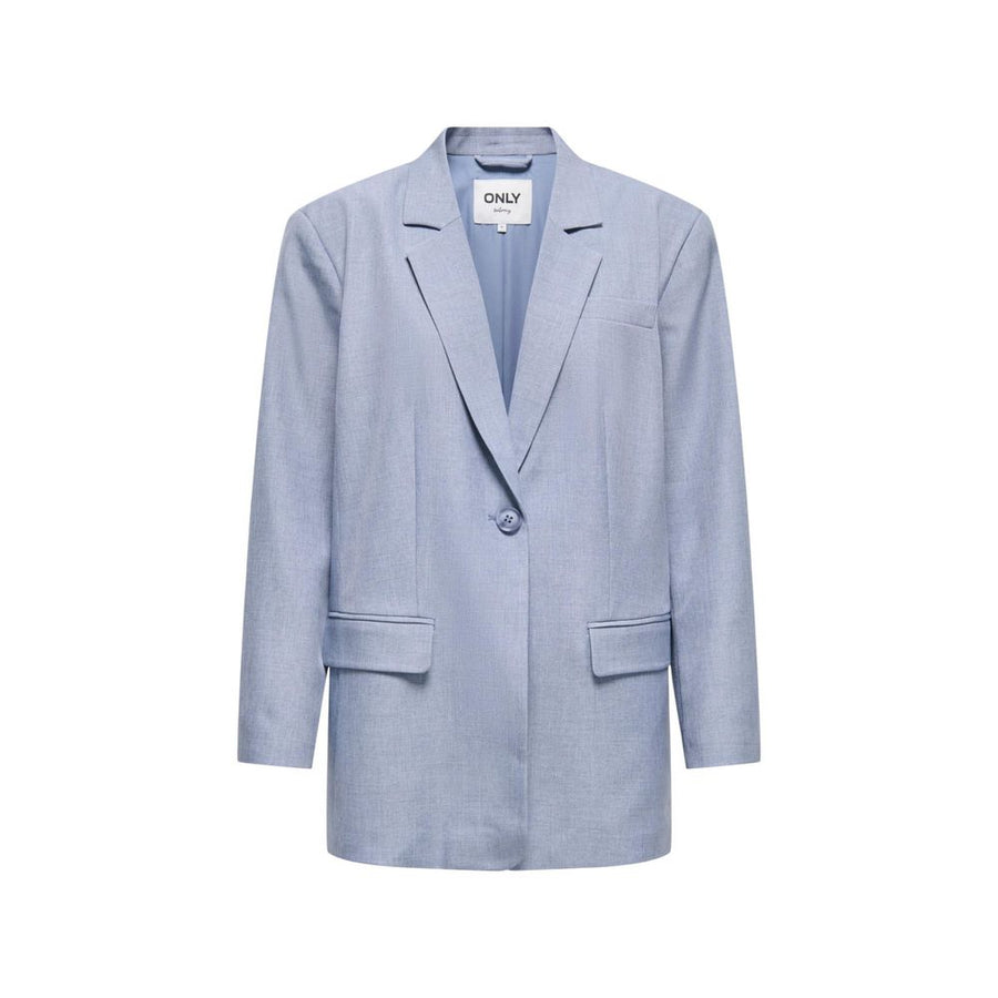 Blue Polyester Blazer