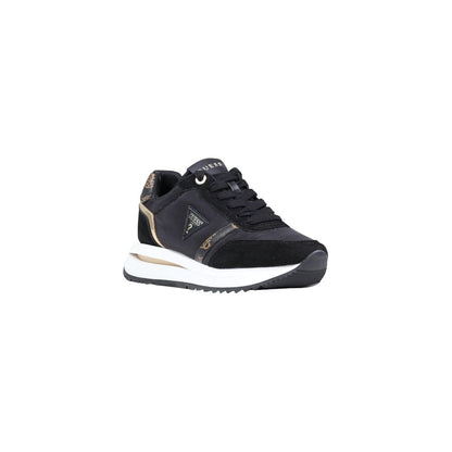 Bicolor Polyester Athletic Sneakers