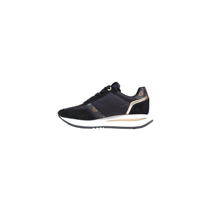 Bicolor Polyester Athletic Sneakers