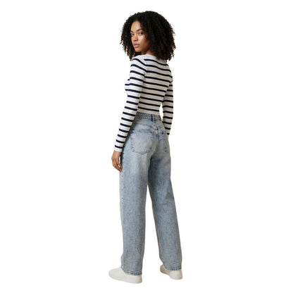 Blue Viscose Sweatshirt