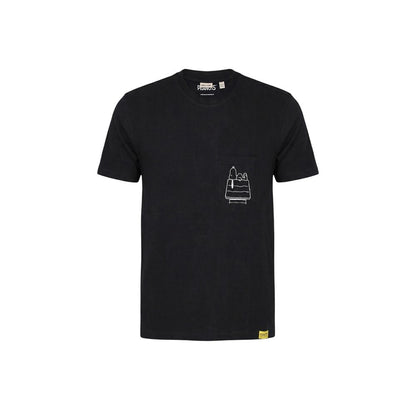 Black Cotton T-Shirt