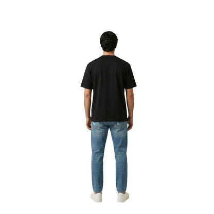 Black Cotton T-Shirt