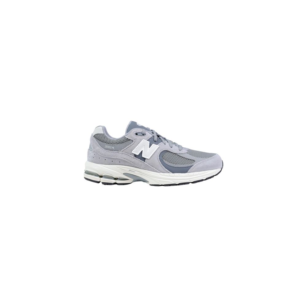 Gray Leather Athletic Sneakers