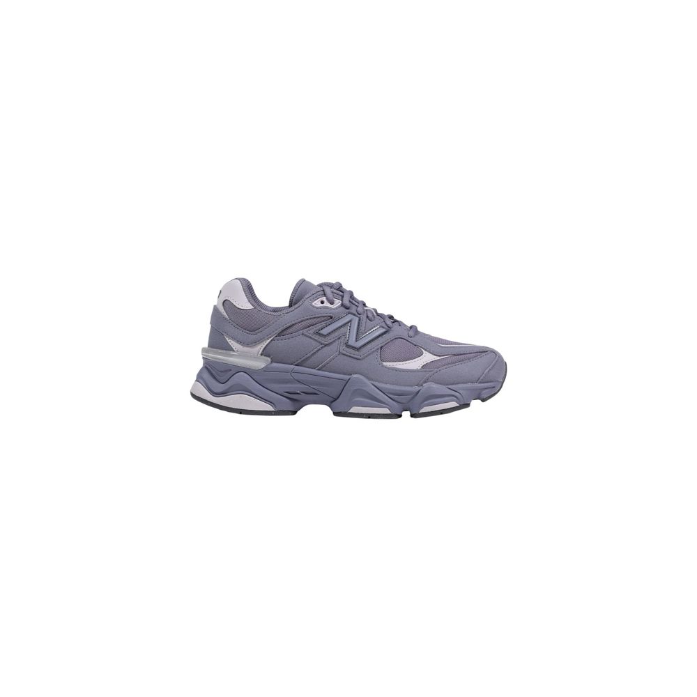 Gray Suede Leather Chunky Sneakers