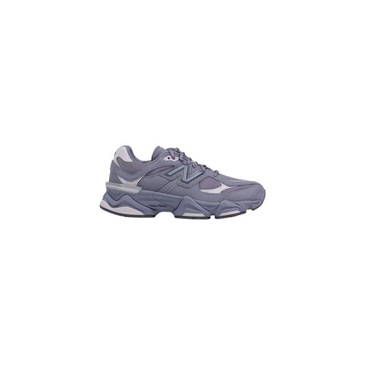 Gray Suede Leather Chunky Sneakers
