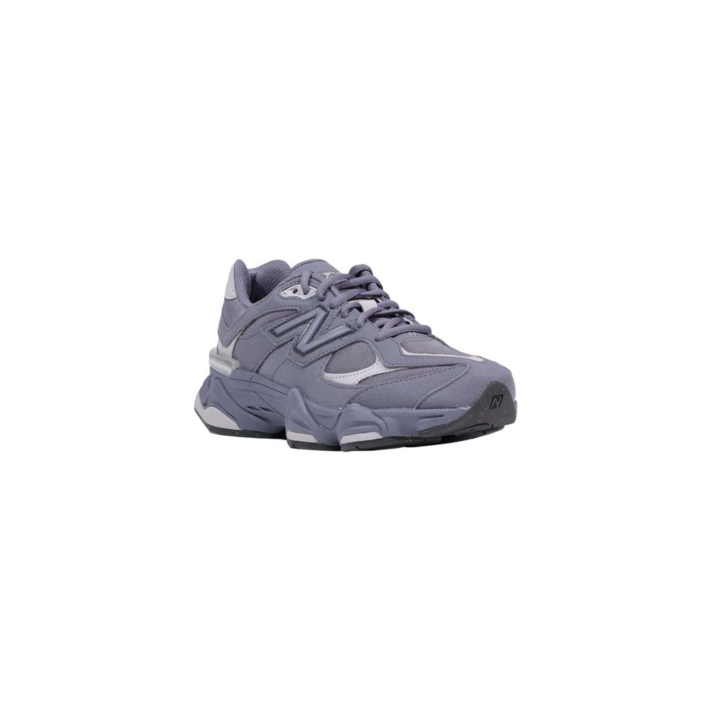 Gray Suede Leather Chunky Sneakers
