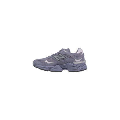 Gray Suede Leather Chunky Sneakers