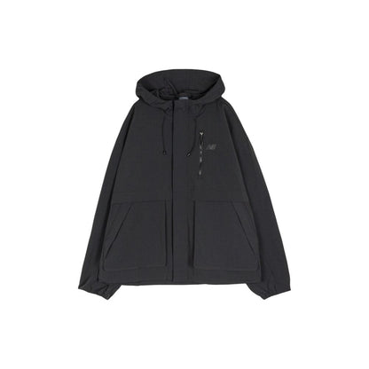 Black Nylon Shell Jacket