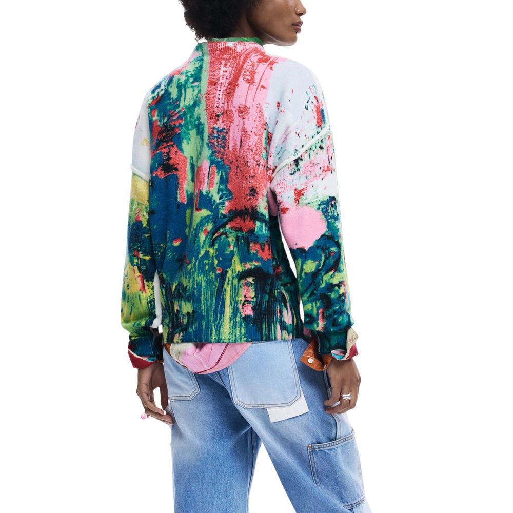 Red Marabou Sweatshirt