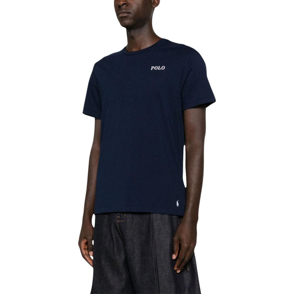 Blue Cotton T-Shirt
