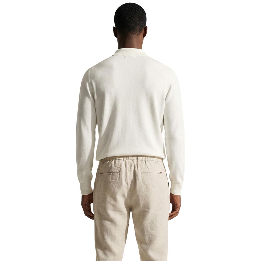 White Viscose Sweatshirt