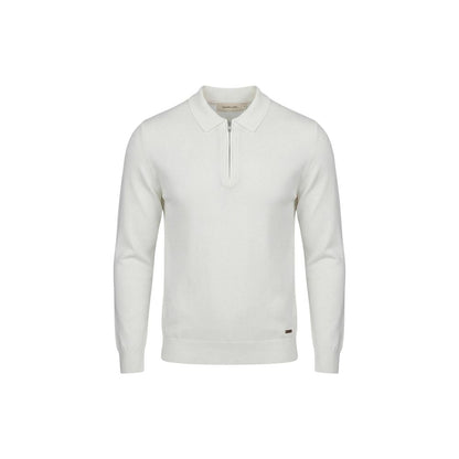 White Viscose Sweatshirt