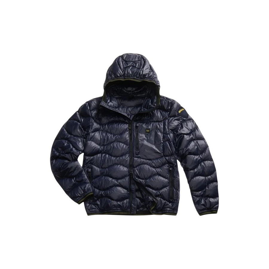 Blue Polyamide Shell Jacket