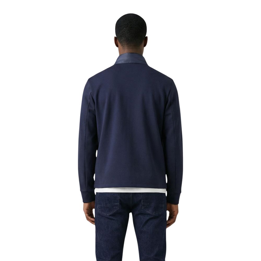 Blue Polyamide Shell Jacket