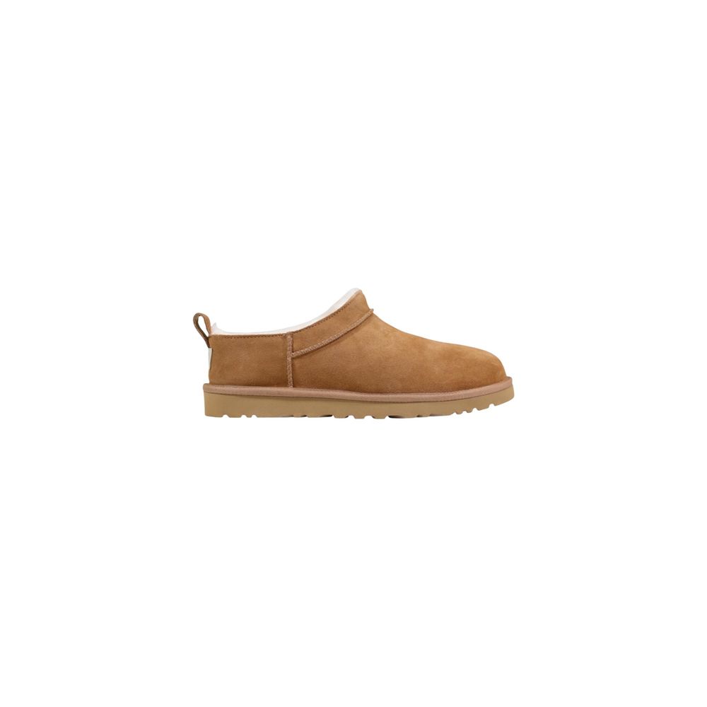 Beige Suede Leather Moccassin