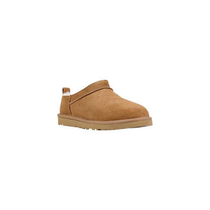 Beige Suede Leather Moccassin