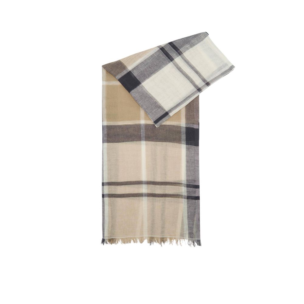 Cream Cotton Scarf
