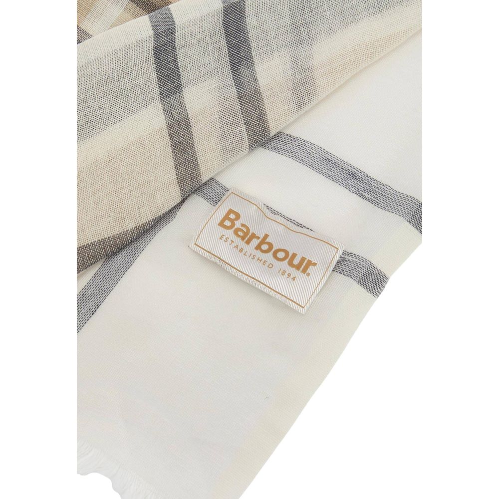 Cream Cotton Scarf