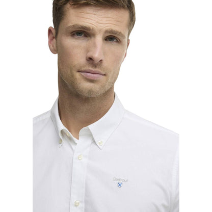 White Cotton Dress Shirt