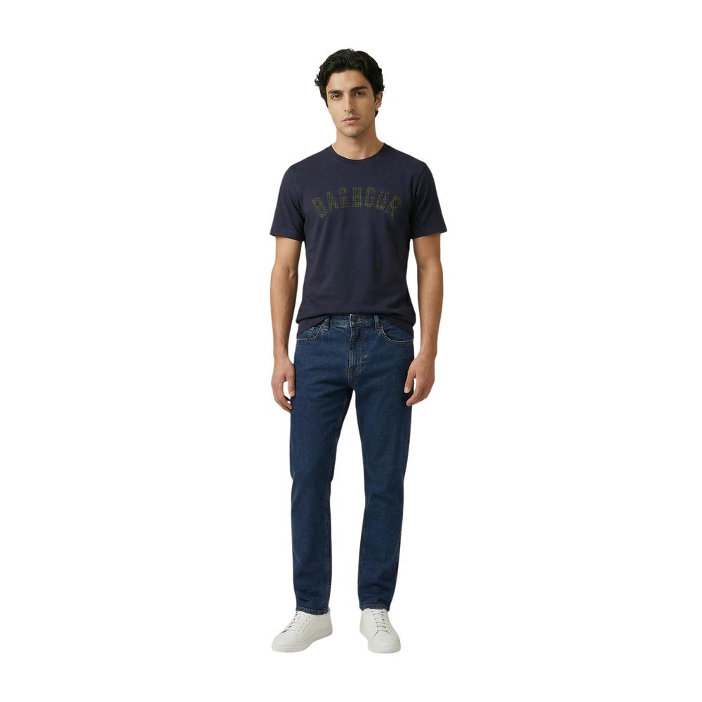 Blue Cotton T-Shirt