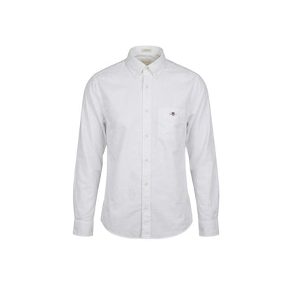 White Cotton Dress Shirt