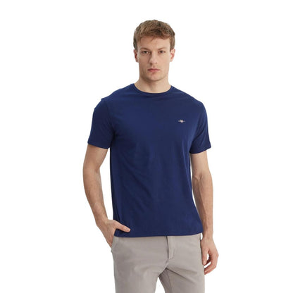 Blue Cotton T-Shirt