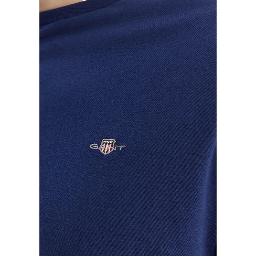 Blue Cotton T-Shirt