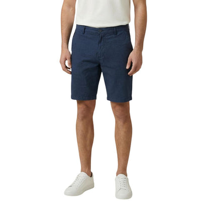 Blue Cotton Shorts