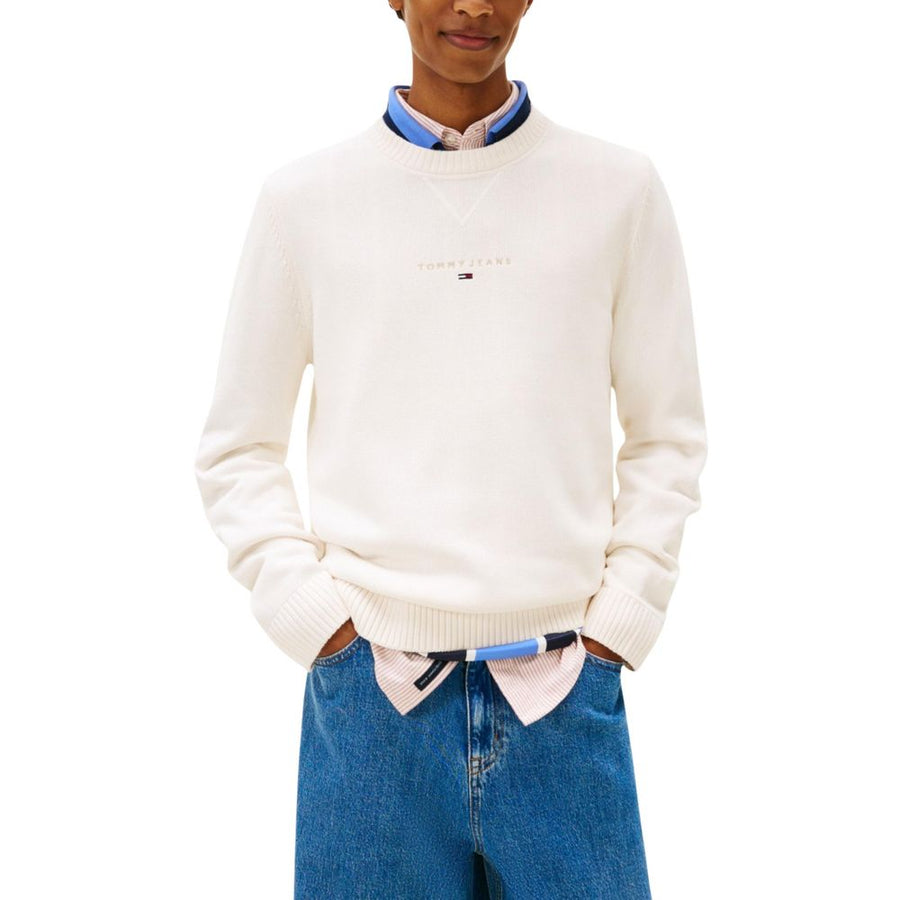 Cream Recycled Cotton Sweatshirt
