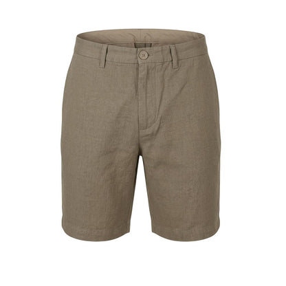 Green Cotton Bermuda Shorts
