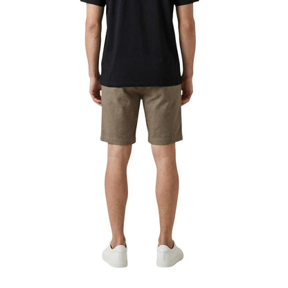 Green Cotton Bermuda Shorts