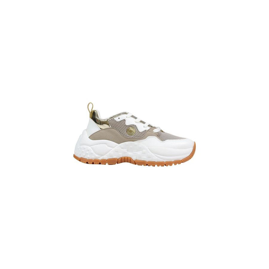 Bicolor Polyethylene Athletic Sneakers