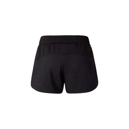 Black Recycled Polyester Knee Length