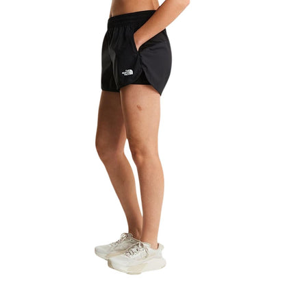 Black Recycled Polyester Knee Length