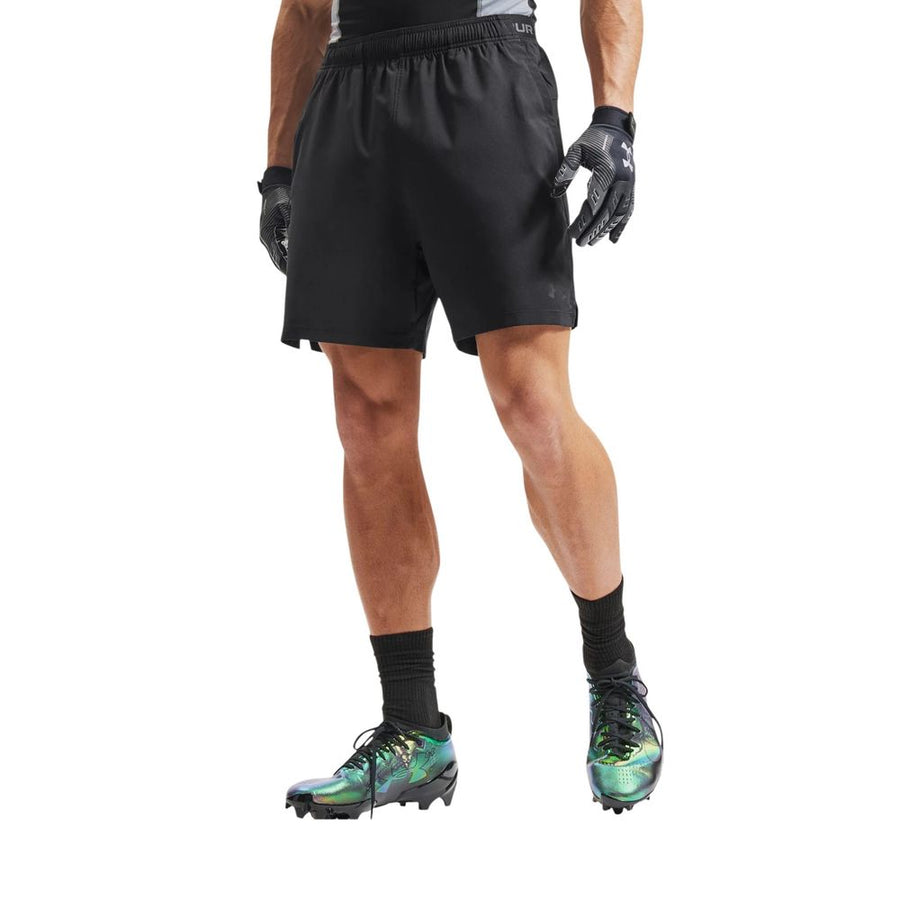 Black And White Polyester Bermuda Shorts
