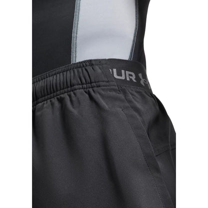 Black And White Polyester Bermuda Shorts