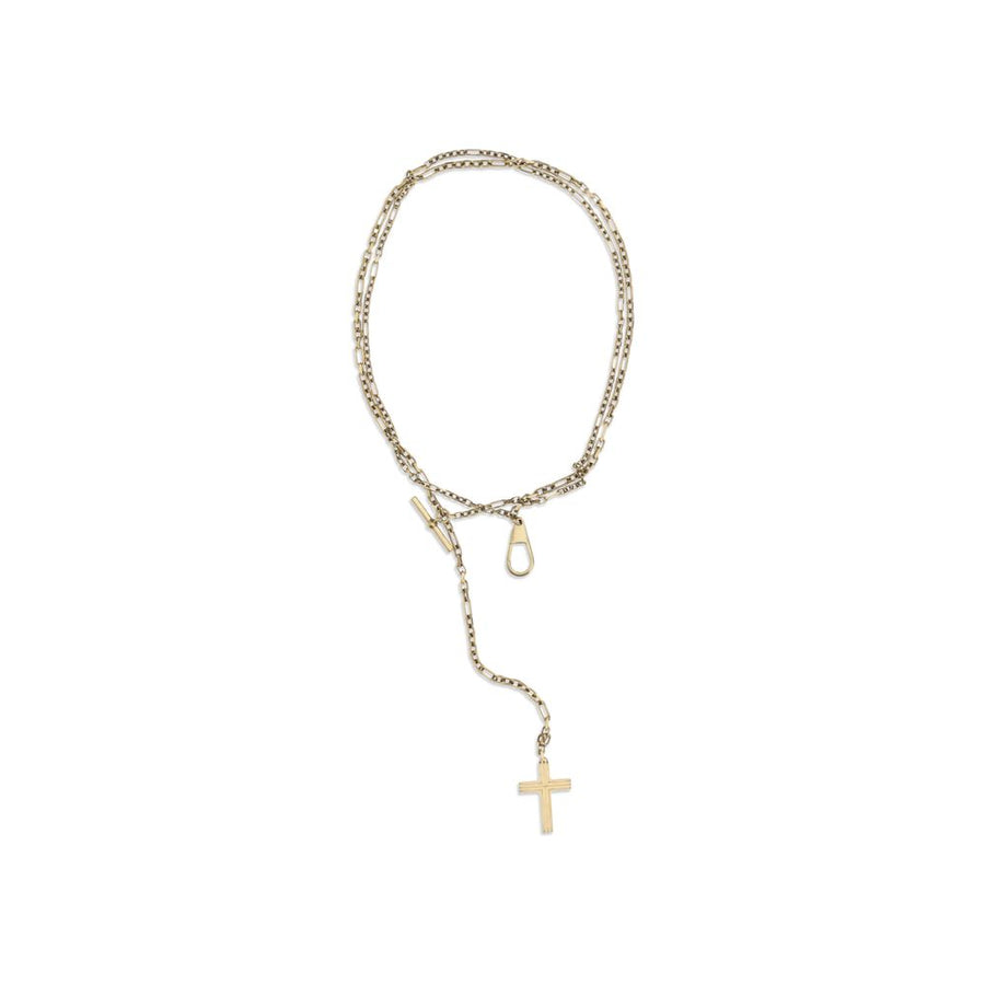 Gold Brass Keychain