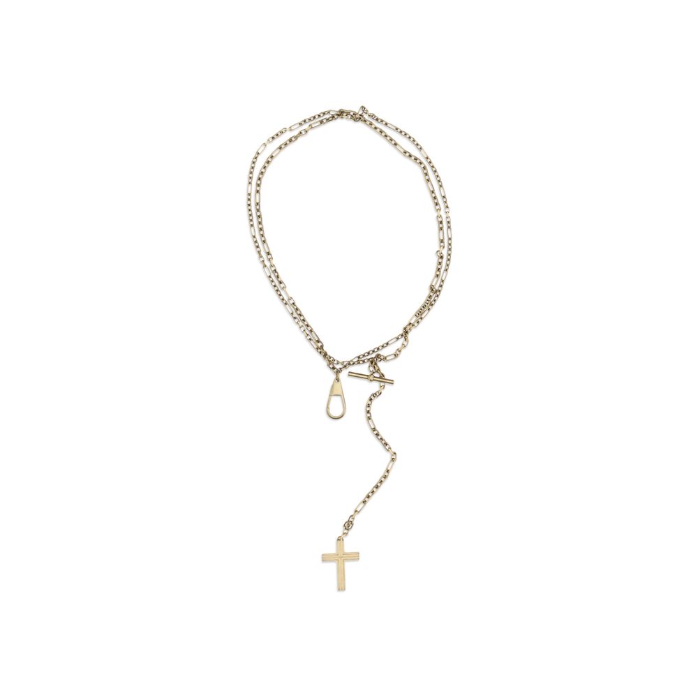 Gold Brass Keychain