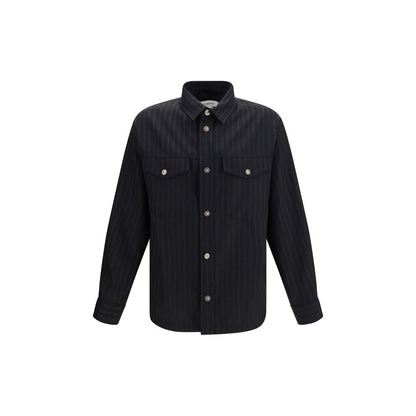 Black Wool Oves Aries Shirt