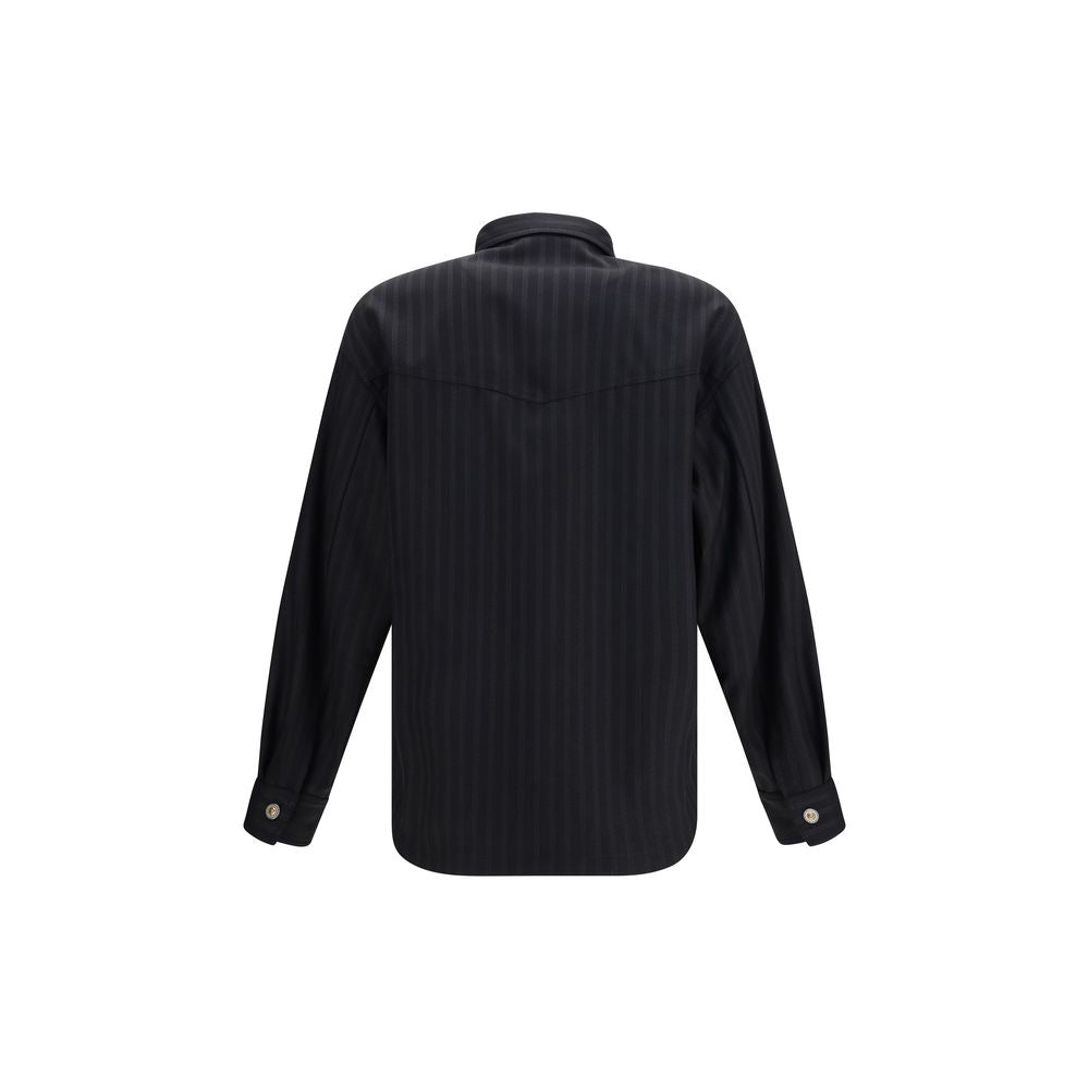 Black Wool Oves Aries Shirt